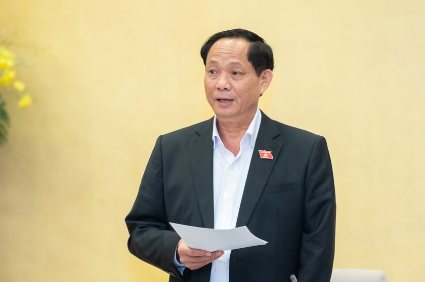 Phó Chủ tịch QH Trần Quang Phương. (Ảnh: Nghĩa Đức)