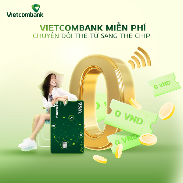 Thẻ chip contactless Vietcombank có lợi ích gì? 