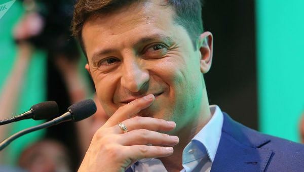 Tổng thống vừa đắc cử của Ukraine Vladimir Zelensky