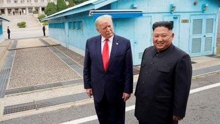 Ông Trump và ông Kim tại cuộc gặp thứ 3 diễn ra hồi tháng 6 vừa qua.