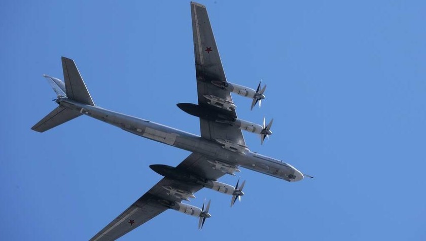 Máy bay Tu-95MS của Nga.