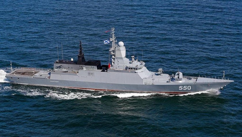 Tàu hộ tống Steregushchiy của Hạm đội Baltic.
