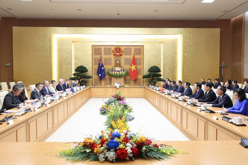 Việt Nam - Australia: Nhất trí thúc đẩy nâng cấp quan hệ lên tầm mức mới trong tương lai ảnh 1