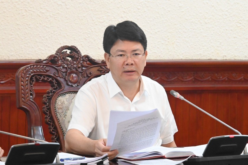 Thứ trưởng Nguyễn Thanh Tịnh nhấn mạnh đến tính chủ động để bảo đảm về tiến độ hoàn thành.