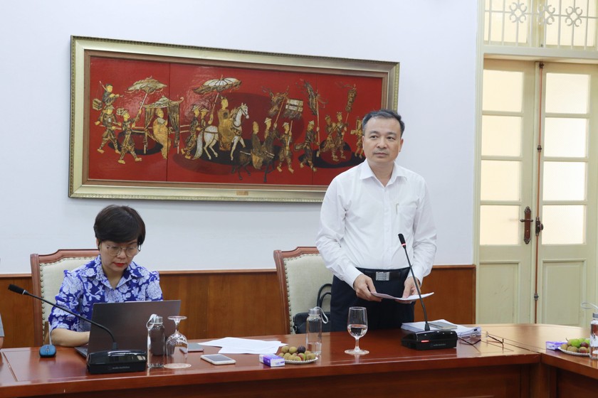 Ông Nguyễn Hồng Tuyến, Vụ trưởng Vụ Các vấn đề chung về xây dựng pháp luật khái quát một số nội dung cơ bản của Luật Thủ đô (sửa đổi).