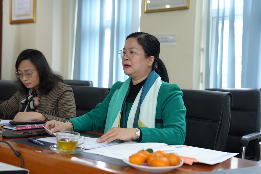 Bà Đỗ Thị Thanh Hương, Phó Vụ trưởng Vụ Các vấn đề chung về xây dựng pháp luật, Bộ Tư pháp.