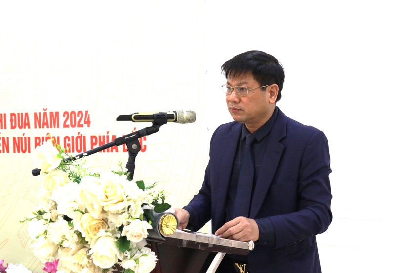 Ông Lê Ngọc Quỳnh - Giám đốc Sở Tư pháp Lào Cai, Trưởng Khu vực thi đua năm 2023.