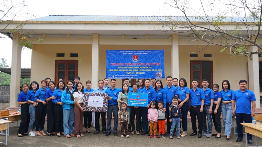 Địa điểm tình nguyện là tại Điểm trường thuộc Trường Mầm non Bình Sơn tại xóm Kim Long, xã Bình Sơn, TP. Sông Công, tỉnh Thái Nguyên.