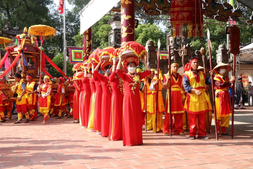 Năm 2017, Lễ hội đền Trần Thương đã được đưa vào danh mục di sản văn hóa phi vật thể Quốc gia. ảnh 2
