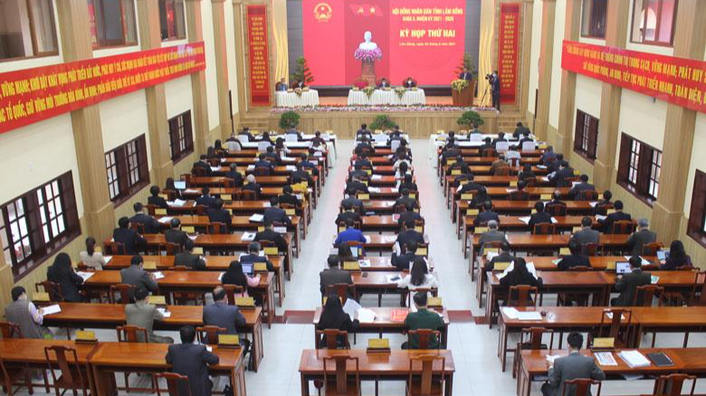 Kỳ họp thứ 2 HĐND tỉnh Lâm Đồng khóa X.