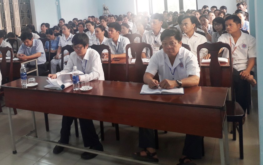 Hội nghị “Giáo dục Pháp luật” tại TTYT thị xã Hương Trà