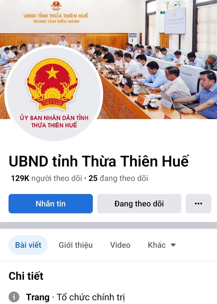 Cổng Thông tin điện tử Thừa Thiên Huế có số lượt truy cập nhiều nhất các địa phương ảnh 1