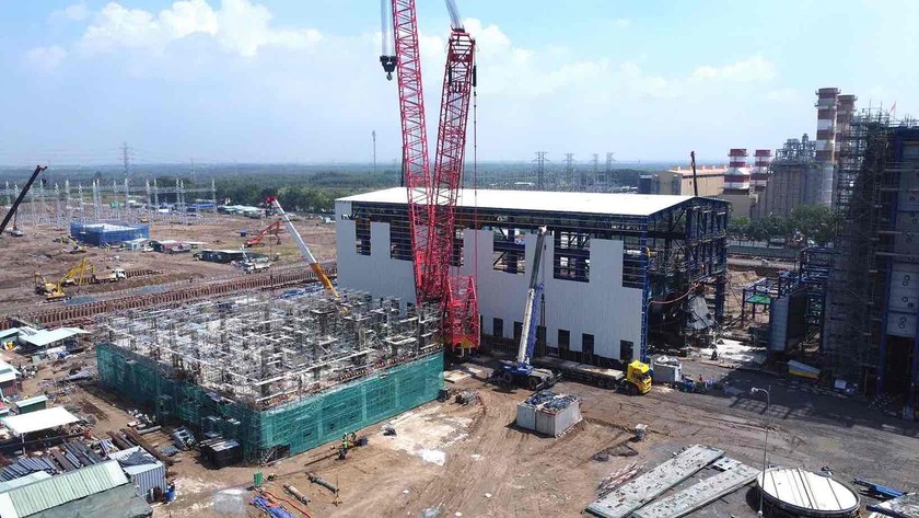 Hai dự án có quy mô công suất 1.500MW, do Liên danh Samsung C&T và Tổng công ty Lắp máy Việt Nam (Lilama) đảm nhận xây dựng. (Ảnh: PVN)