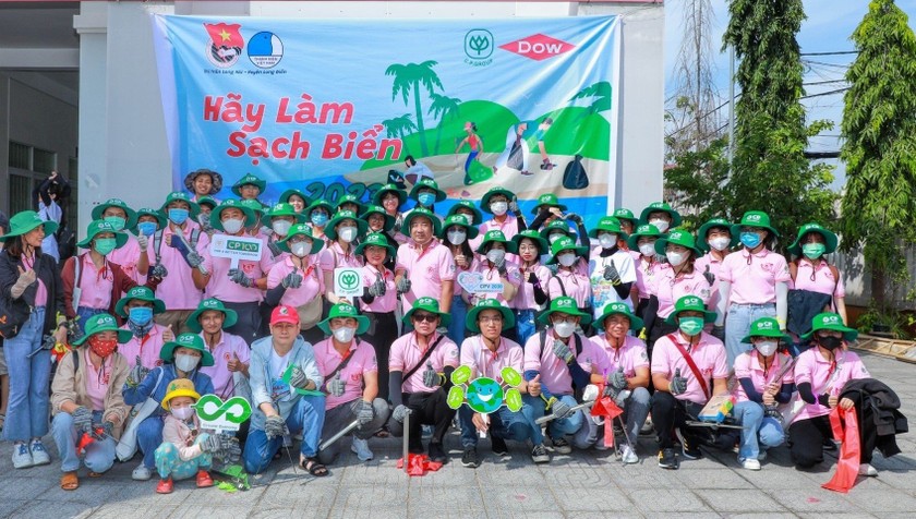 C.P. Việt Nam tham gia làm sạch bãi biển 2023 tại Bà Rịa Vũng Tàu ảnh 1
