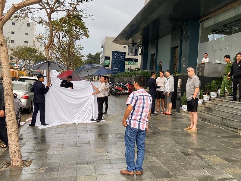 Người đàn ông rơi từ tầng 11 căn hộ Luxury ở Đà Nẵng