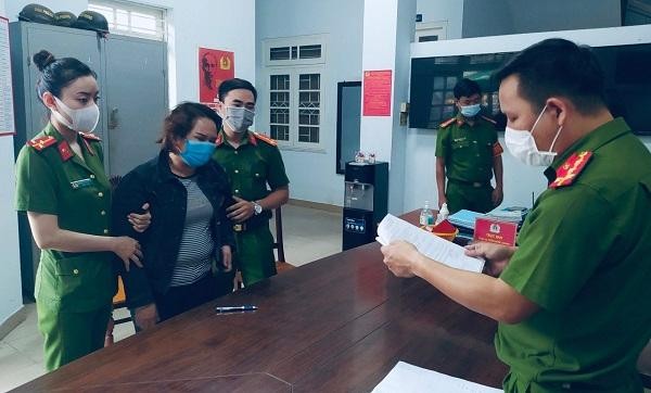Cơ quan CSĐT Công an TP Đà Nẵng đang tạm giam đối tượng Võ Thị Sóc.