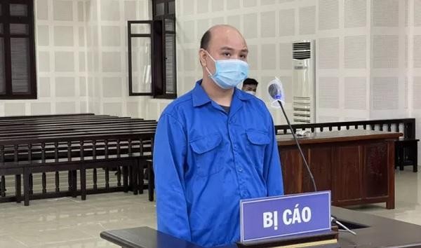 Bị cáo Huỳnh Văn Tài, 29 tuổi, biệt danh thường gọi Tài "mập" (ảnh Q.L)