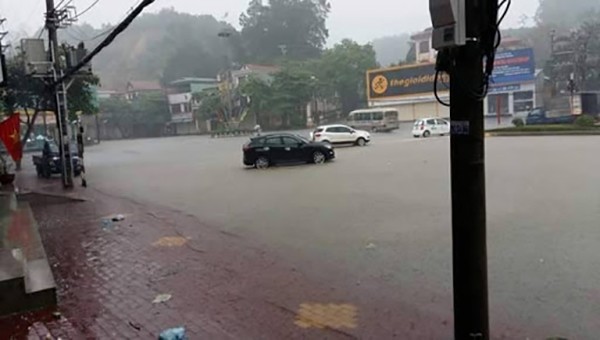 Yên Bái: Cảnh báo mưa lớn trên diện rộng