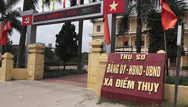 Trụ sở UBND xã Điềm Thụy, huyện Phú Bình (Thái Nguyên)