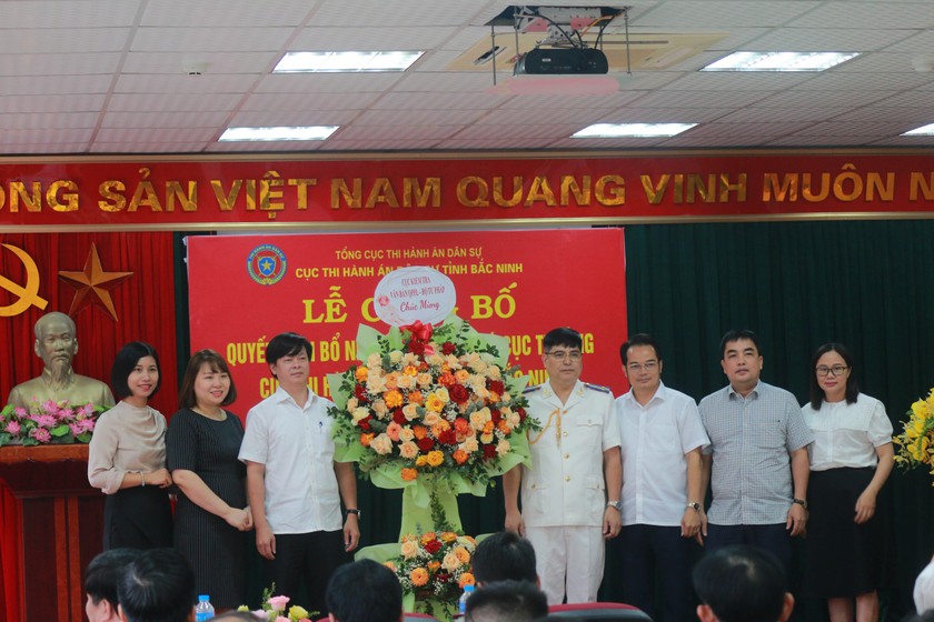 Bổ nhiệm ông Vũ Hồng Thắng giữ chức vụ Phó Cục trưởng Cục Thi hành án tỉnh Bắc Ninh ảnh 4
