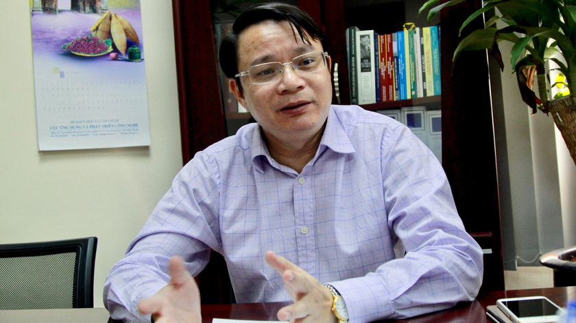 Ông Tạ Việt Dũng - Cục trưởng Cục Ứng dụng và Phát triển công nghệ (Bộ Khoa học và Công nghệ).