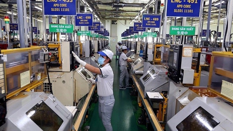 Vốn FDI đổ mạnh vào ngành công nghiệp chế biến, chế tạo.