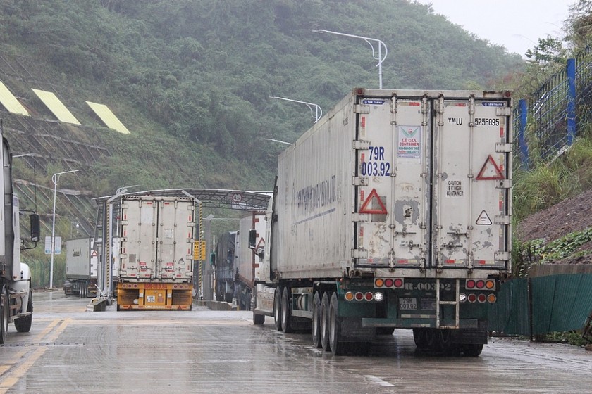 Số xe hàng hóa xuất khẩu tồn trên địa bàn tỉnh Lạng Sơn tính đến 20h ngày 7/6 là 518 xe hàng hóa.