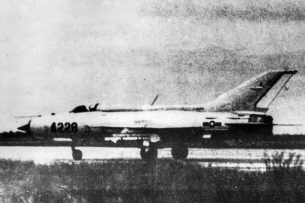 Máy bay MIG 21 xuất kích bắn phá B52. Ảnh Tư liệu