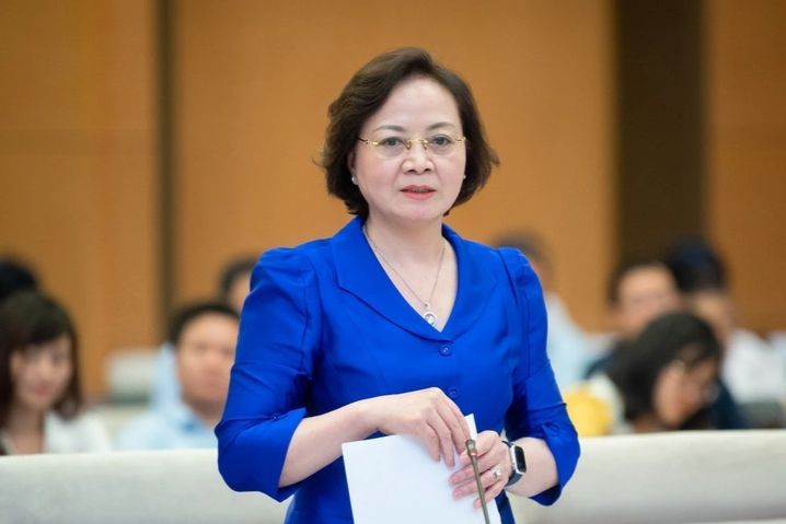 Bộ Trưởng Bộ Nội vụ Phạm Thị Thanh Trà.