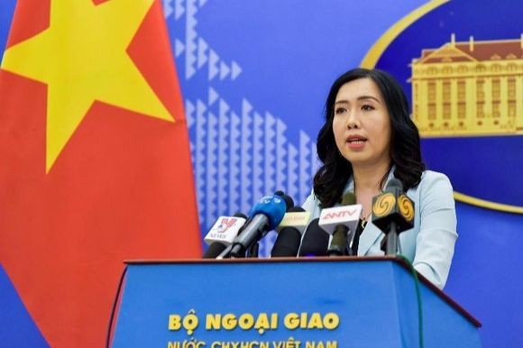 Bà Lê Thị Thu Hằng, Thứ trưởng Bộ Ngoại giao, Chủ nhiệm Ủy ban Nhà nước về người Việt Nam ở nước ngoài.