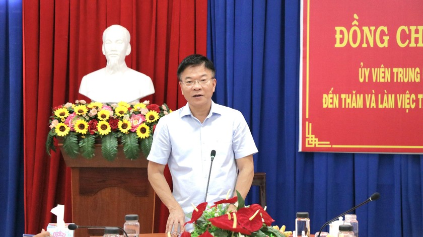Bộ trưởng Lê Thành Long: Thi hành án dân sự Ninh Thuận cần phấn đấu đạt các chỉ tiêu được giao ảnh 3