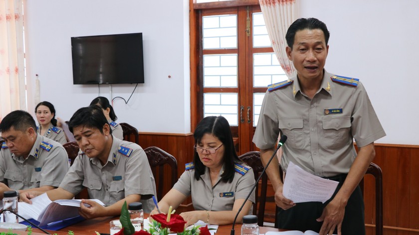 Bộ trưởng Lê Thành Long: Thi hành án dân sự Ninh Thuận cần phấn đấu đạt các chỉ tiêu được giao ảnh 2