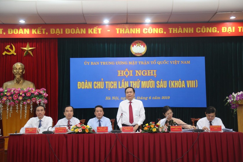 Nhiều kiến nghị, phản ánh của Nhân dân đã được đưa vào Báo cáo của Ban Thường trực UBTW MTTQ Việt Nam.