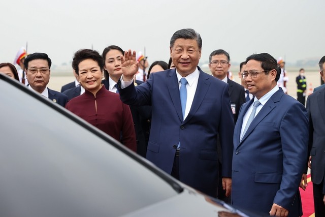 Trong chuyến thăm cấp Nhà nước tới Việt Nam lần này, Tổng Bí thư, Chủ tịch nước Trung Quốc Tập Cận Bình sẽ có các cuộc hội đàm, hội kiến với các đồng chí lãnh đạo cấp cao nhất của Đảng, Nhà nước Việt Nam - Ảnh: VGP/Nhật Bắc