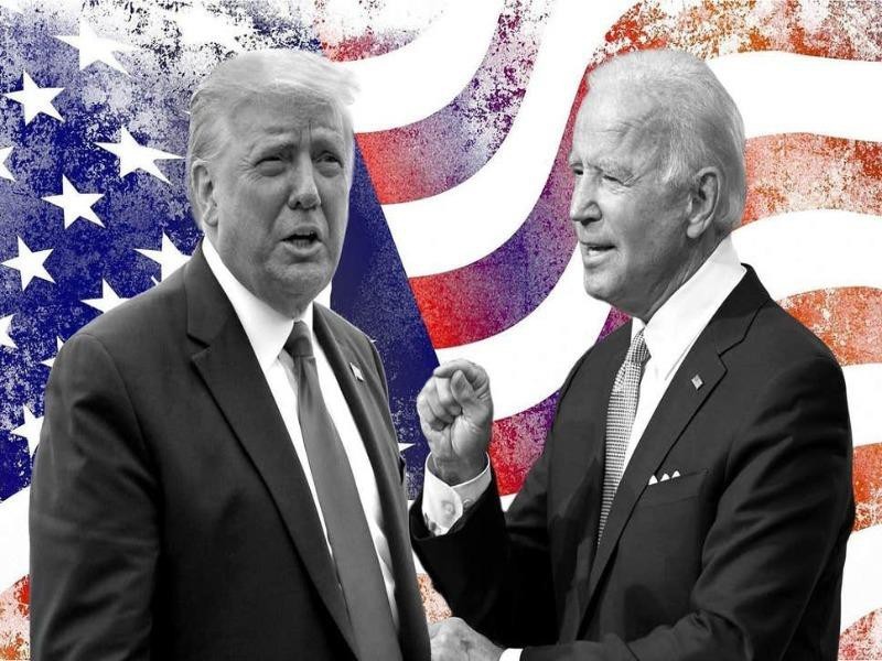 Tổng thống Donald Trump và ứng viên Joe Biden.