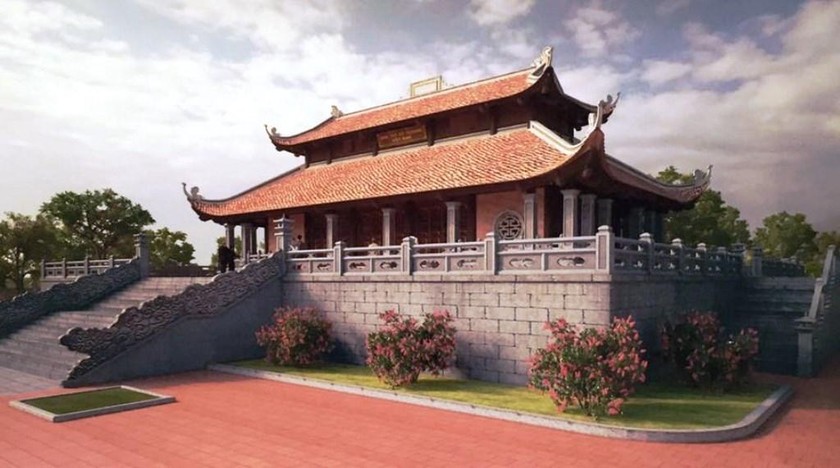 Nhà thờ họ Trương Việt Nam ở thị trấn Thiên Tôn, Ninh Bình là công trình cấp quốc gia. 