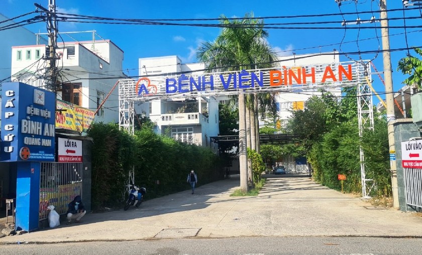Bệnh viện Bình An Quảng Nam. 