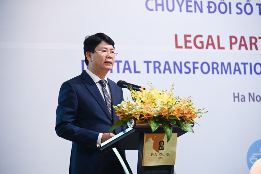 Thứ trưởng Nguyễn Thanh Tịnh phát biểu khai mạc Diễn đàn.