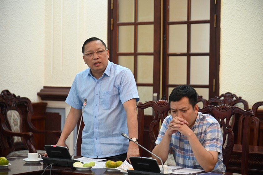 Cục trưởng Cục Kiểm soát thủ tục hành chính, Văn phòng Chính phủ Ngô Hải Phan phát biểu tại Toạ đàm.