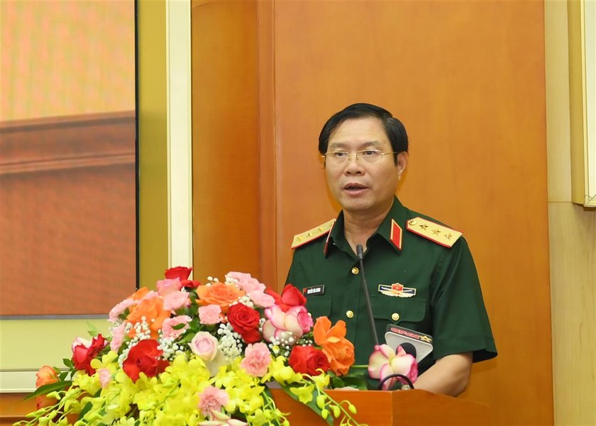 Thứ trưởng Nguyễn Tân Cương phát biểu tại Hội nghị.