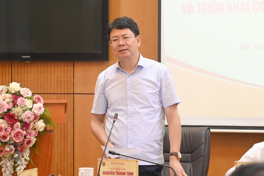Thứ trưởng Nguyễn Thanh Tịnh phát biểu kết luật Hội nghị.