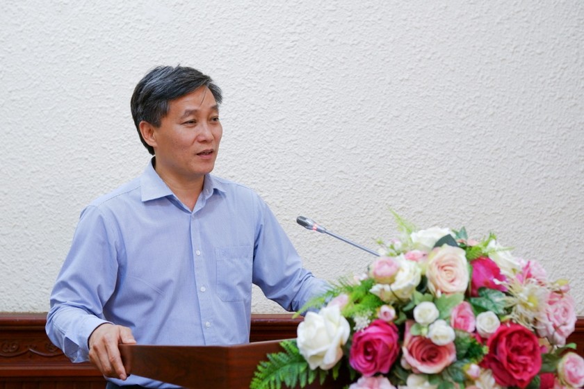 Thứ trưởng Nguyễn Khánh Ngọc phát biểu kết luận Hội nghị.