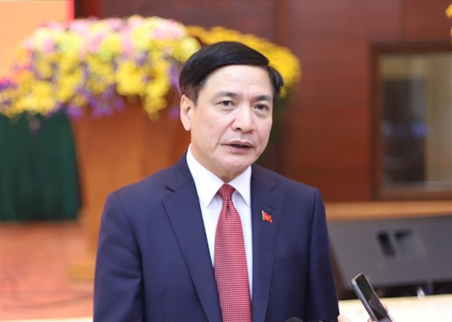 Tân Tổng Thư ký Quốc hội Bùi Văn Cường.
