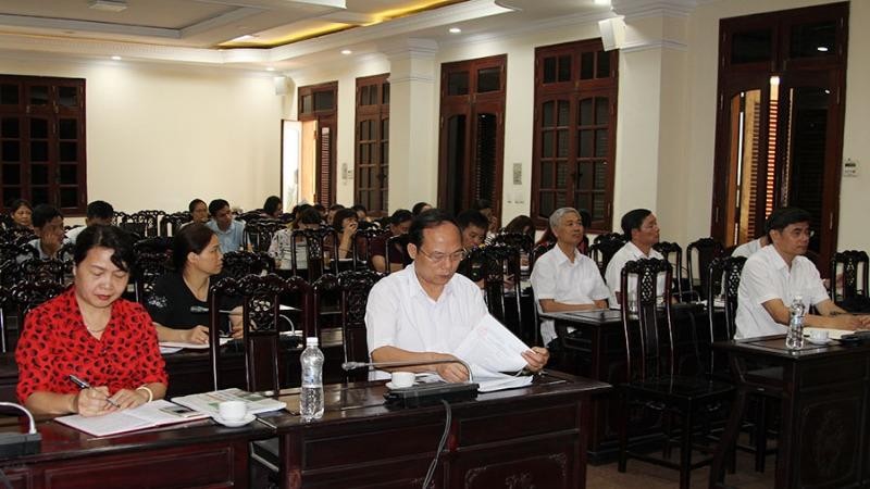 Ban Tuyên giáo Tỉnh ủy Hà Nam tổ chức Hội nghị Báo cáo viên tháng 5/2020