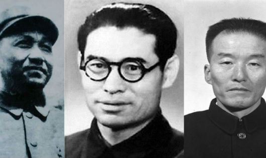 Ông Trần Quang, ông Cao Cương, ông Đặng Thác (từ trái qua phải)