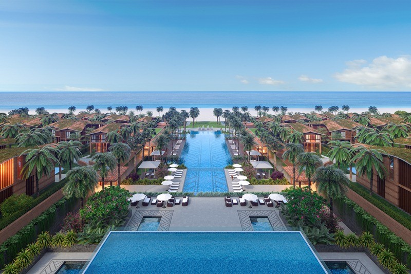 Vanesea Field Luxury Resort 100% hướng biển