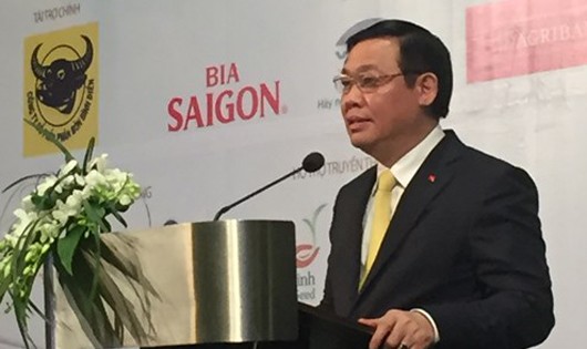 Phó Thủ tướng Vương Đình Huệ phát biểu tại Diễn đàn.