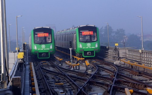 Thời gian dự kiến hoàn thành vào tháng 9 /2017 nhưng đến nay tuyến đường sắt Cát Linh- Hà Đông vẫn chưa tiến hành chạy thử