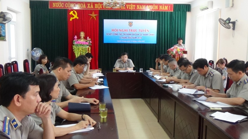 Tuyên Quang sơ kết công tác Thi hành án dân sự 6 tháng đầu năm