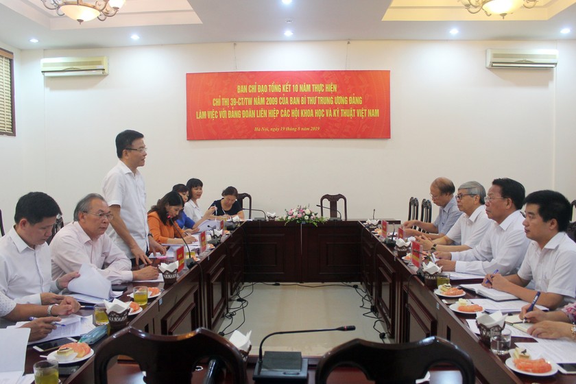 Khảo sát về hợp tác nước ngoài tại Liên hiệp các Hội Khoa học và kỹ thuật Việt Nam